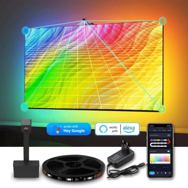 1743901310272 LED Inteligente para TV y PC con Efecto Ambilight