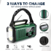 1743912602056 Lámpara Radio Pro Carga de Celular Solar/Dinamo 10000 mAh
