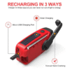 1746506421679 Radio de Emergencia Compacta 2000mAh - Linterna, Power Bank, Carga Solar y Dinamo