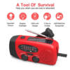 1746506424847 Radio de Emergencia Compacta 2000mAh - Linterna, Power Bank, Carga Solar y Dinamo