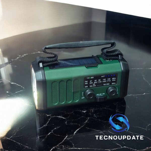 Photoroom-20250506_003005 Lámpara Radio Pro Carga de Celular Solar/Dinamo 10000 mAh