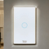 Photoroom-20250513_113712 Interruptor Inteligente WiFi Tuya - 1 o 2 Canales - Panel Vidrio Templado - Control App y Voz
