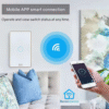Photoroom-20250513_114120 Interruptor Inteligente WiFi Tuya - 1 o 2 Canales - Panel Vidrio Templado - Control App y Voz