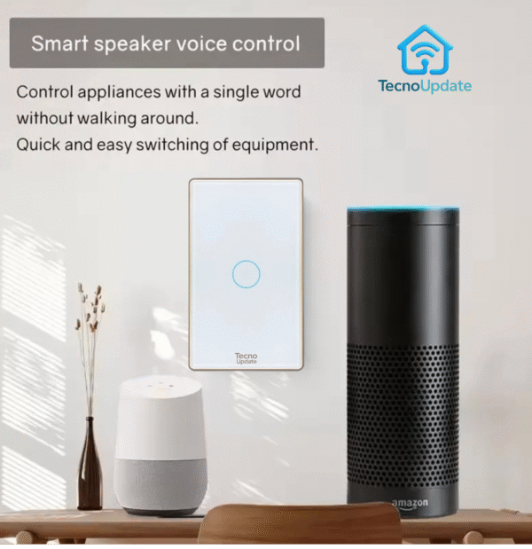 Photoroom-20250513_114331 Interruptor Inteligente WiFi Tuya - 1 o 2 Canales - Panel Vidrio Templado - Control App y Voz