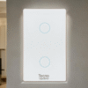 Photoroom-20250513_115651 Interruptor Inteligente WiFi Tuya - 1 o 2 Canales - Panel Vidrio Templado - Control App y Voz